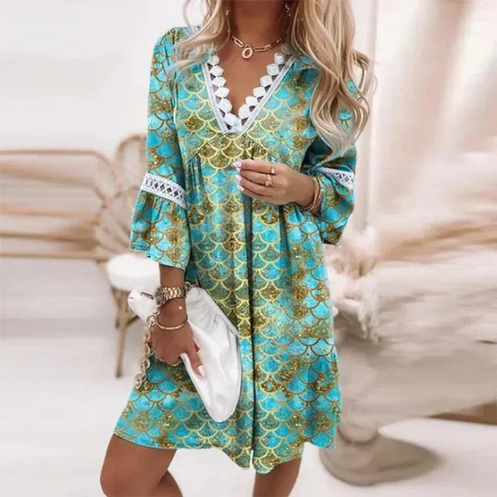 Cassandre - robe d'été à fleurs légères
