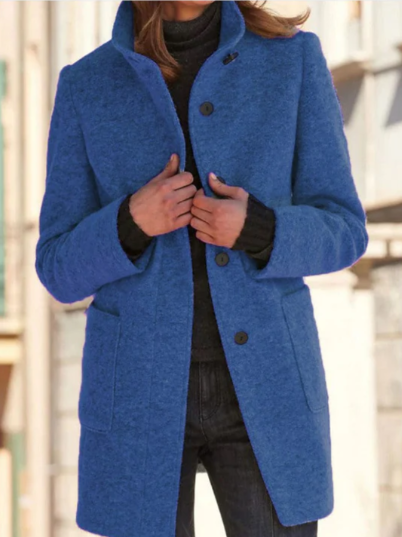 Felicity - un manteau boutonné élégant et confortable
