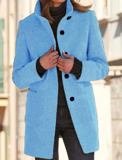 Felicity - un manteau boutonné élégant et confortable