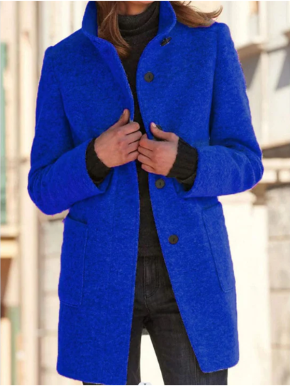 Felicity - un manteau boutonné élégant et confortable