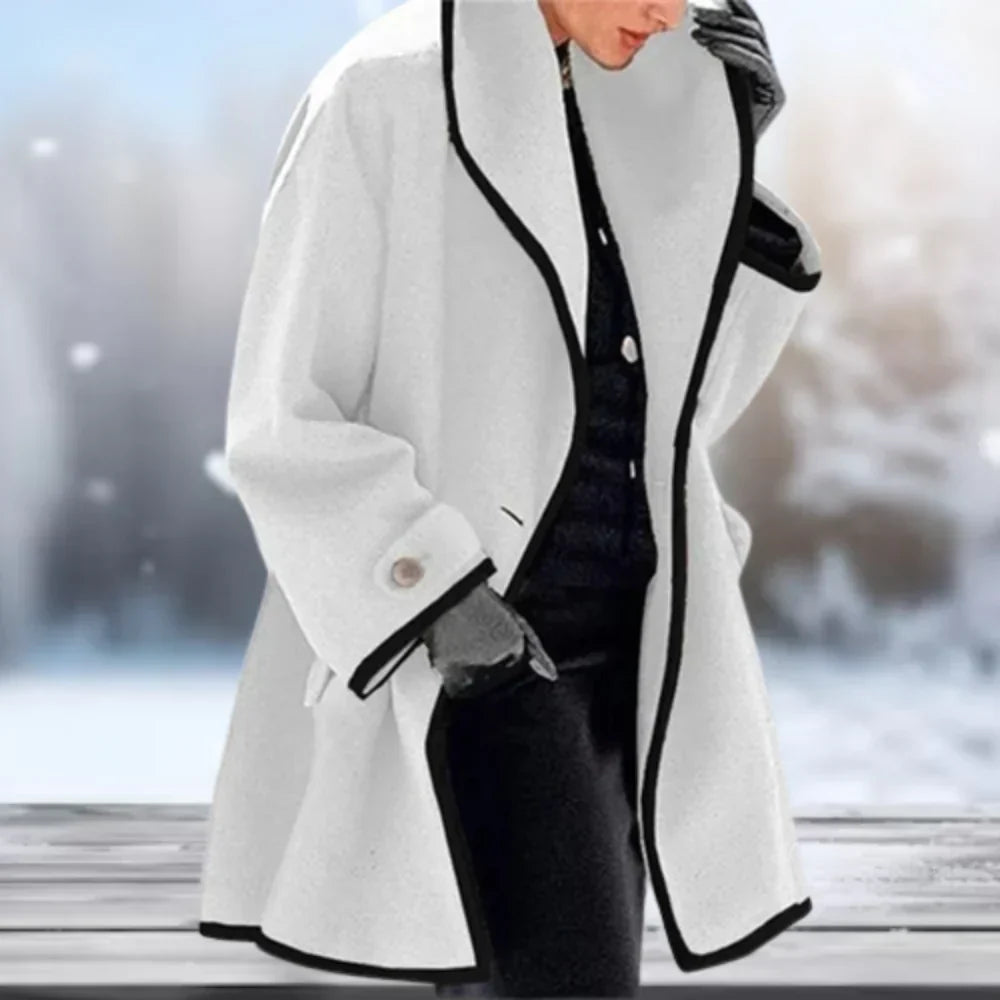 Carmel - manteau de laine rétro