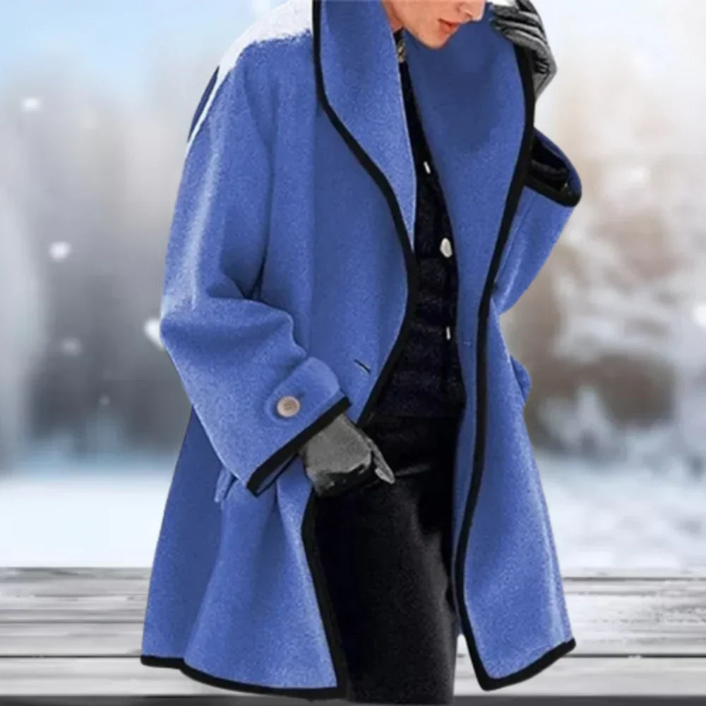 Carmel - manteau de laine rétro
