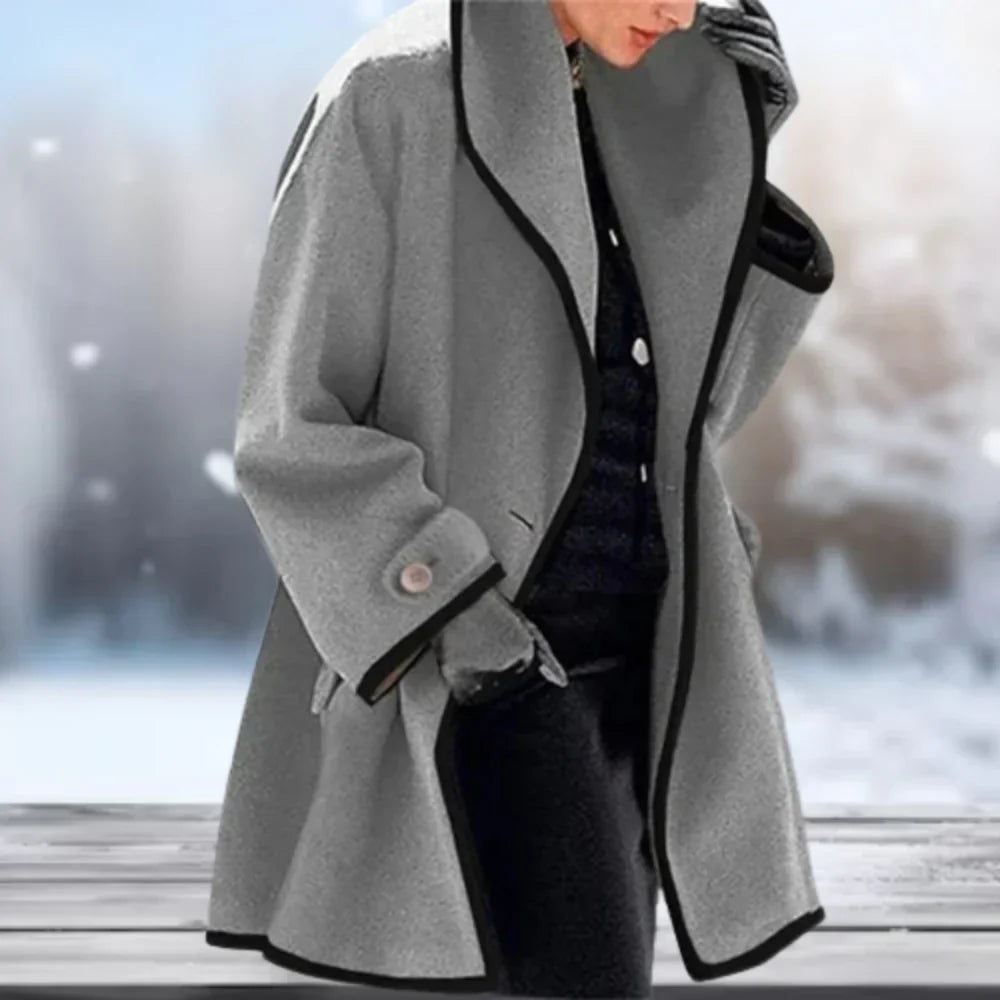 Carmel - manteau de laine rétro