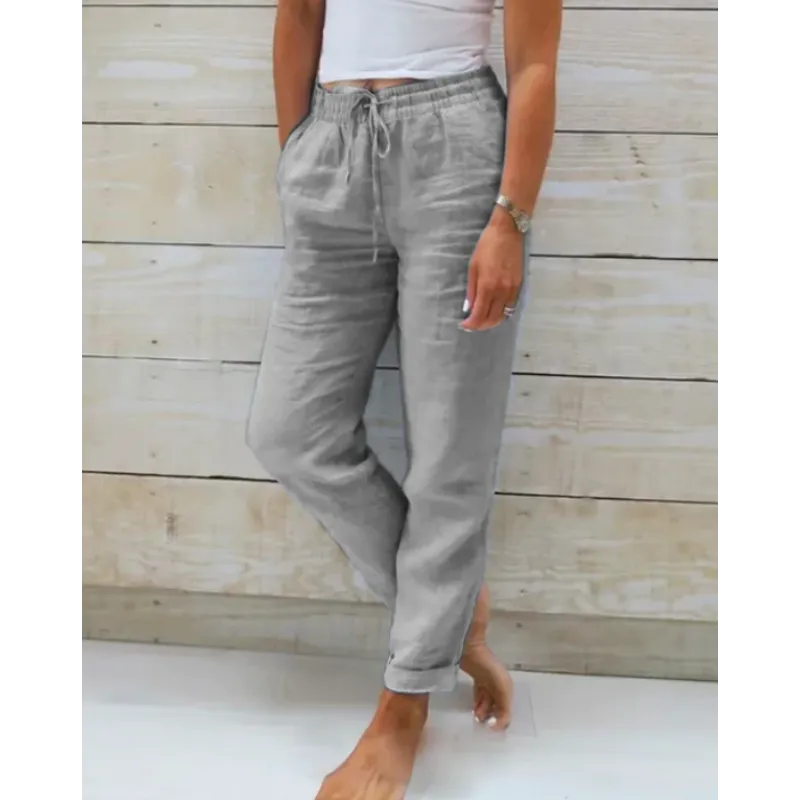 Stacy – pantalon en lin élégant pour femme
