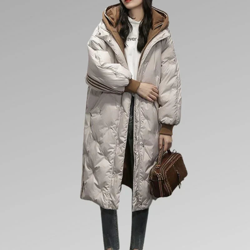 Elrica - manteau d'hiver de haute qualité pour femmes