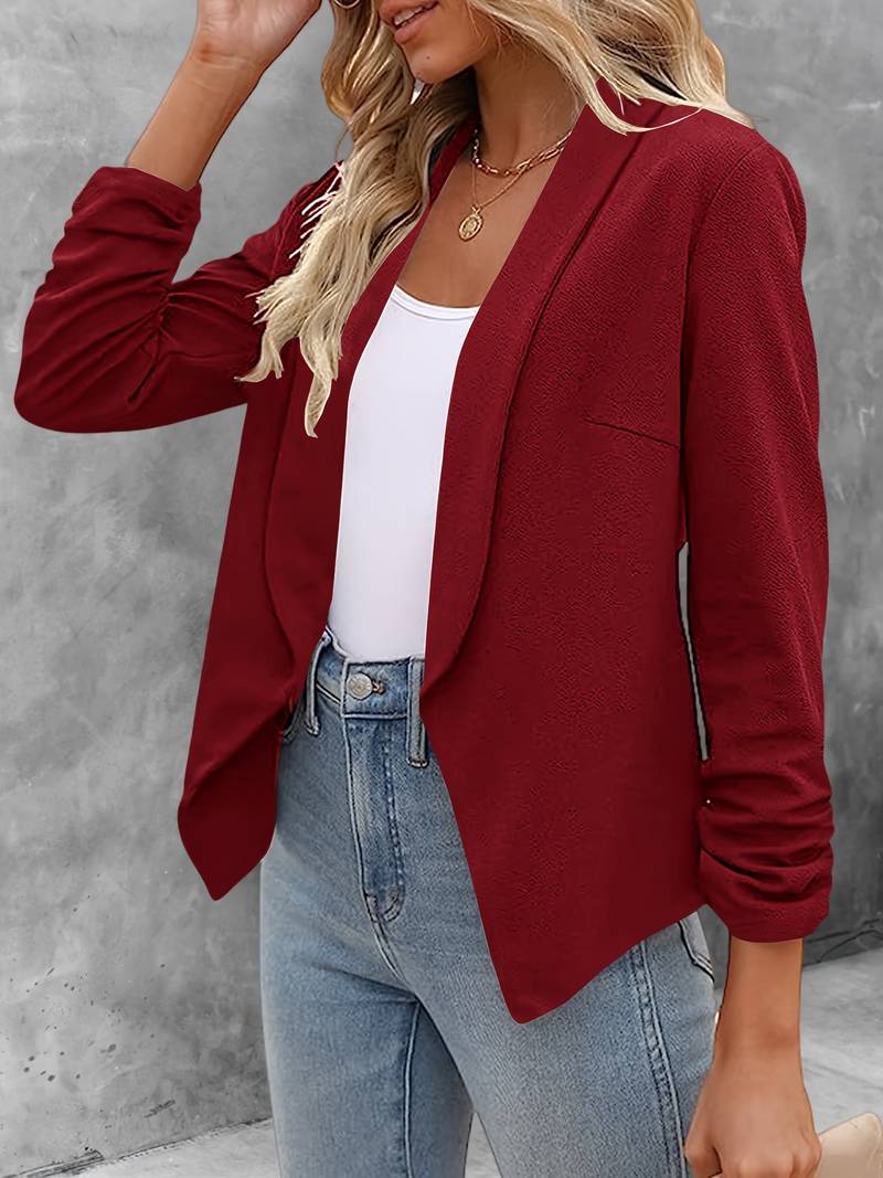 Isabella – blazer élégant ouvert sur le devant