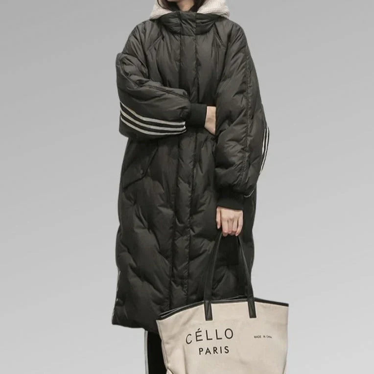 Elrica - manteau d'hiver de haute qualité pour femmes