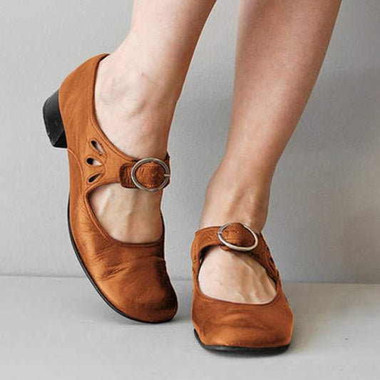 Chaussures orthopédiques vintage à bout rond - Opal