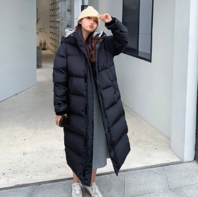 Sophie - manteau d'hiver long et bouffant