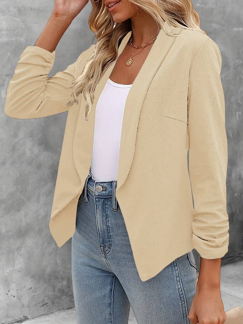 Isabella – blazer élégant ouvert sur le devant