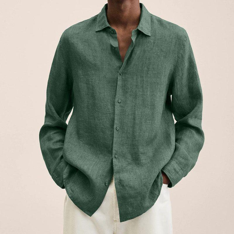 Chemise en lin élégante pour homme - Albert