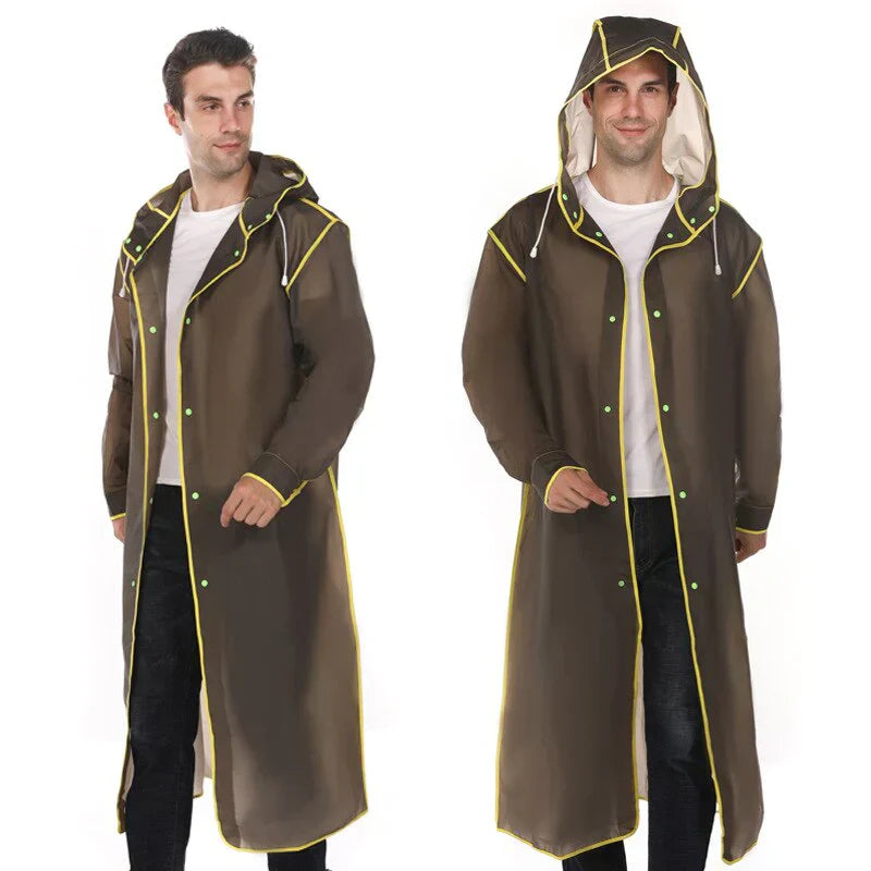 Frits - élégant manteau de pluie unisexe pour l'hiver