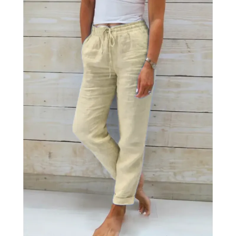 Stacy – pantalon en lin élégant pour femme