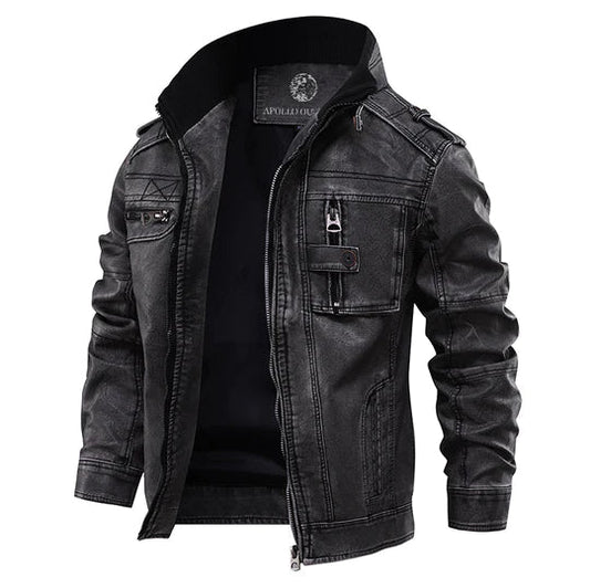 Benne - élégante veste en cuir haut de gamme pour homme