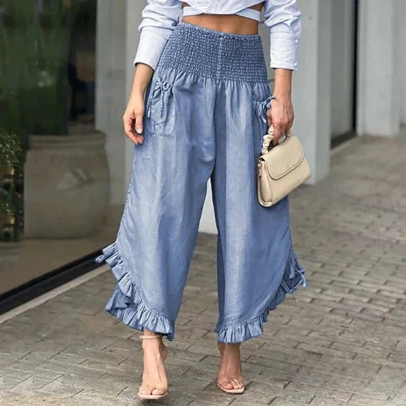 Tiril - pantalon en lin pour femme