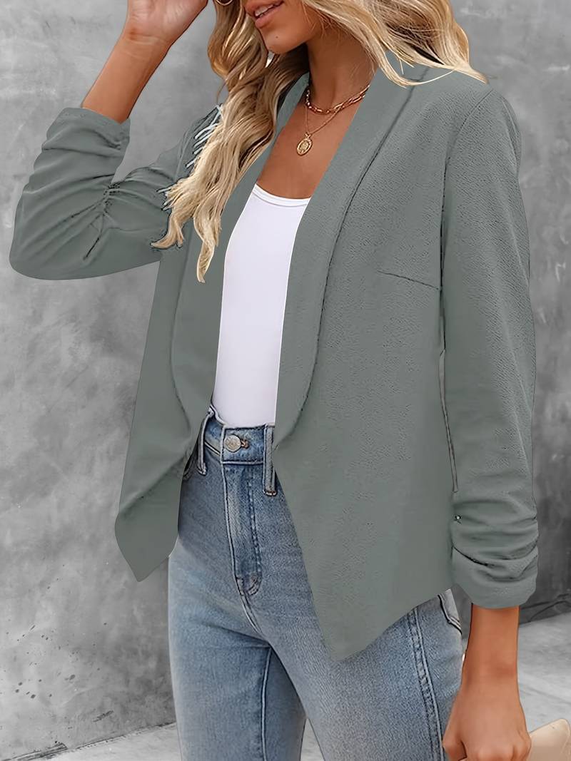Isabella – blazer élégant ouvert sur le devant