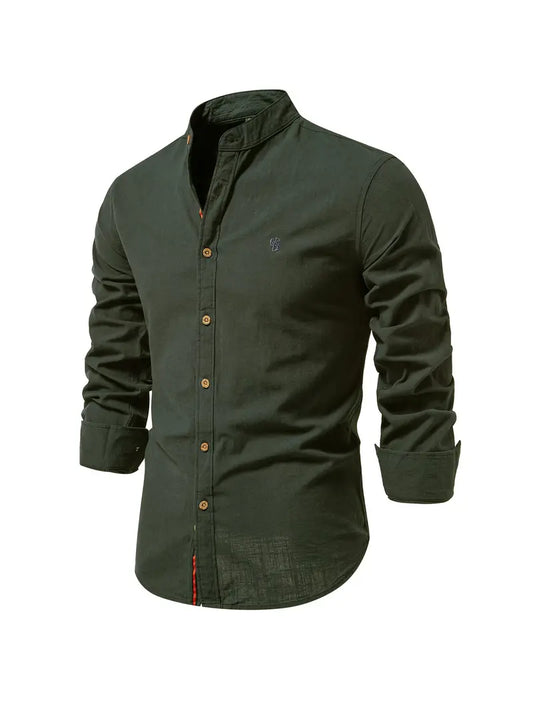 Benjamin – chemise à manches longues avec boutons pour le printemps