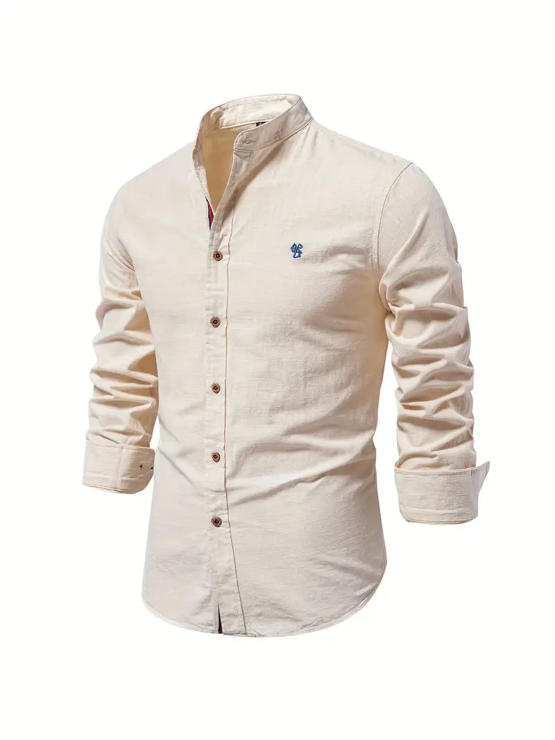 Benjamin – chemise à manches longues avec boutons pour le printemps