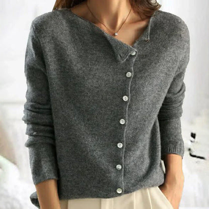 Anya - pull boutonné