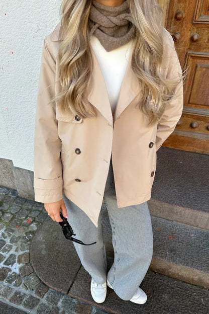Cella - veste en peau de mouton pour femmes avec coupe ample