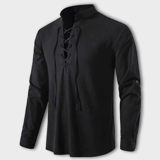 Dani - chemise élégante col v