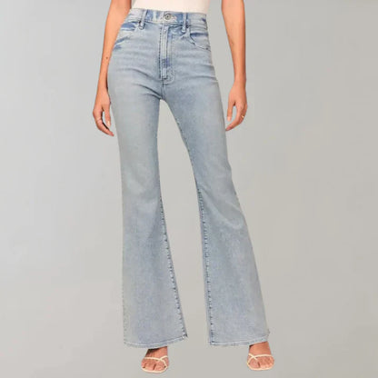Pantalon évasé femme