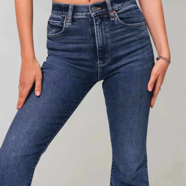 Pantalon évasé femme