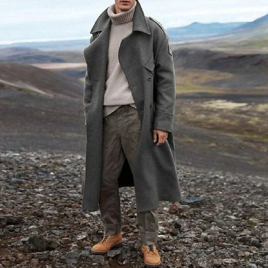 Dlugi - long manteau pour homme à la coupe décontractée