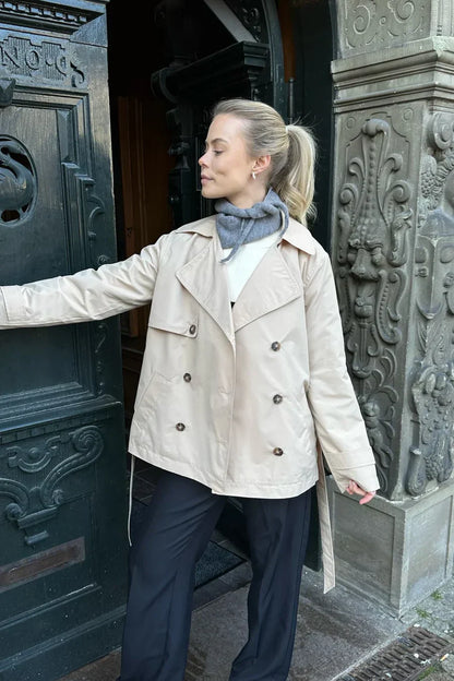 Cella - veste en peau de mouton pour femmes avec coupe ample