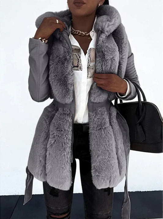 Elise - manteau d'hiver mi-long stylé