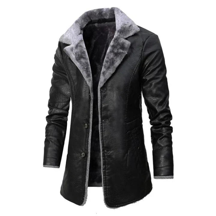 Plasa - manteau court pour homme en peau de mouton