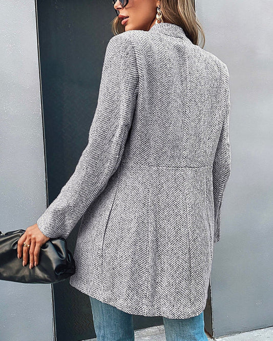 Darlina - veste blazer longue pour femme