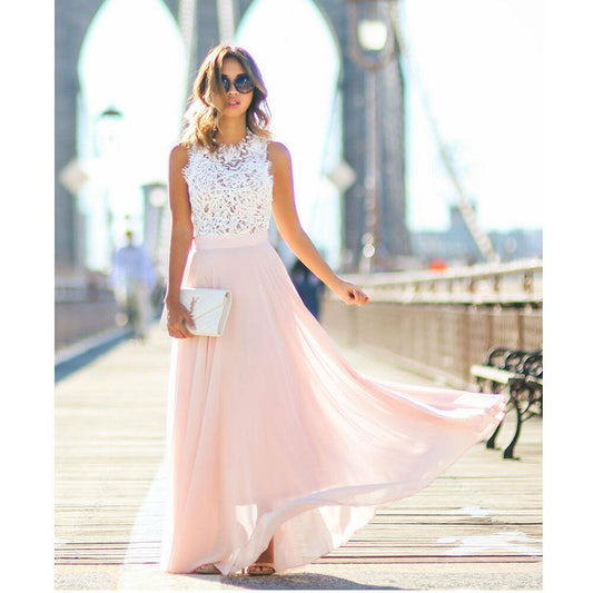 Robe d'été élégante en dentelle - Vezza