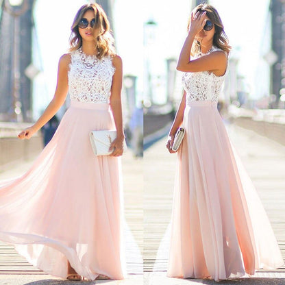 Robe d'été élégante en dentelle - Vezza