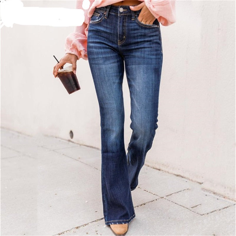Pantalon ras du cou stretch