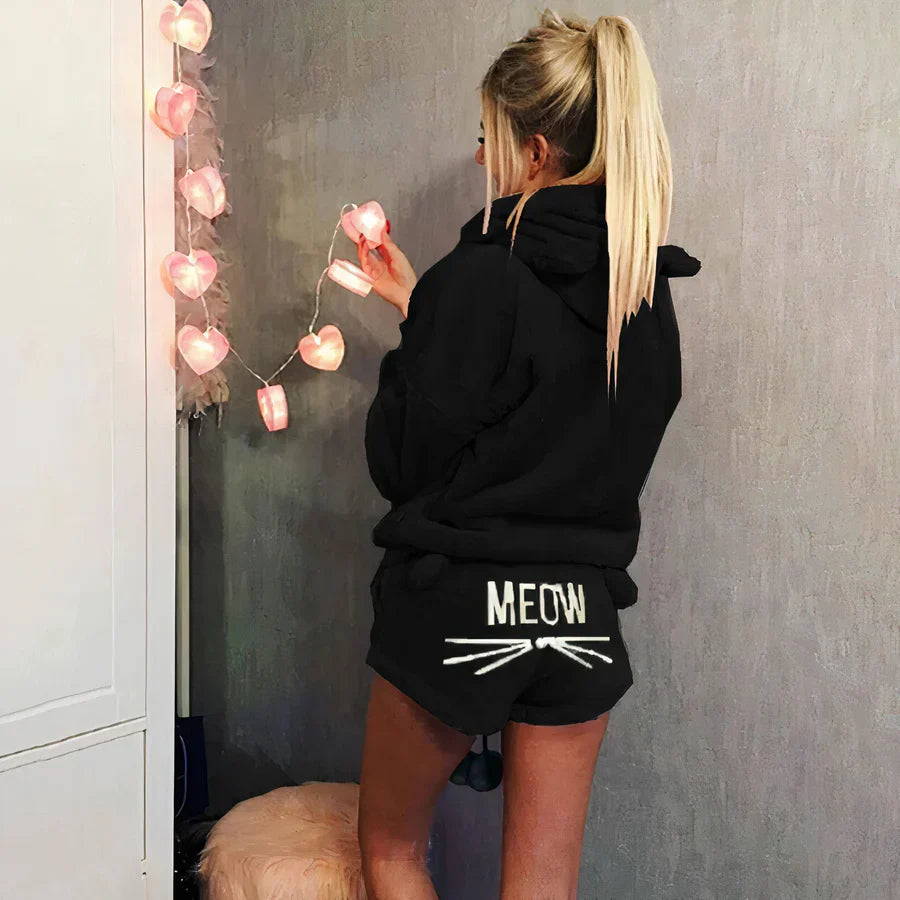 Marie - ensemble haut et short de pyjama pour femme