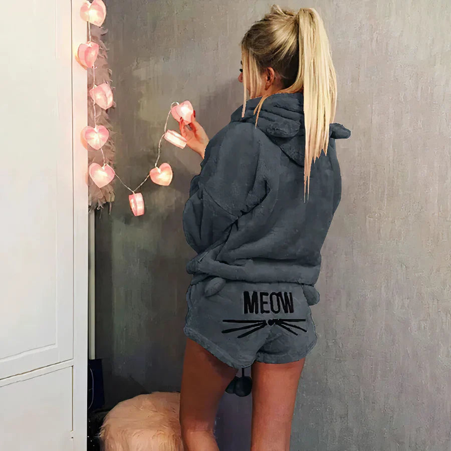 Marie - ensemble haut et short de pyjama pour femme