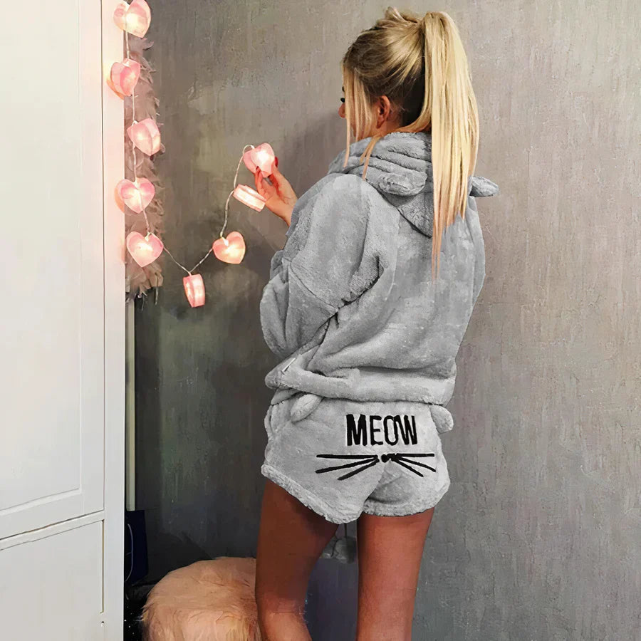 Marie - ensemble haut et short de pyjama pour femme