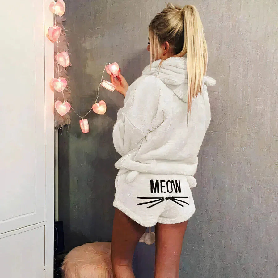 Marie - ensemble haut et short de pyjama pour femme