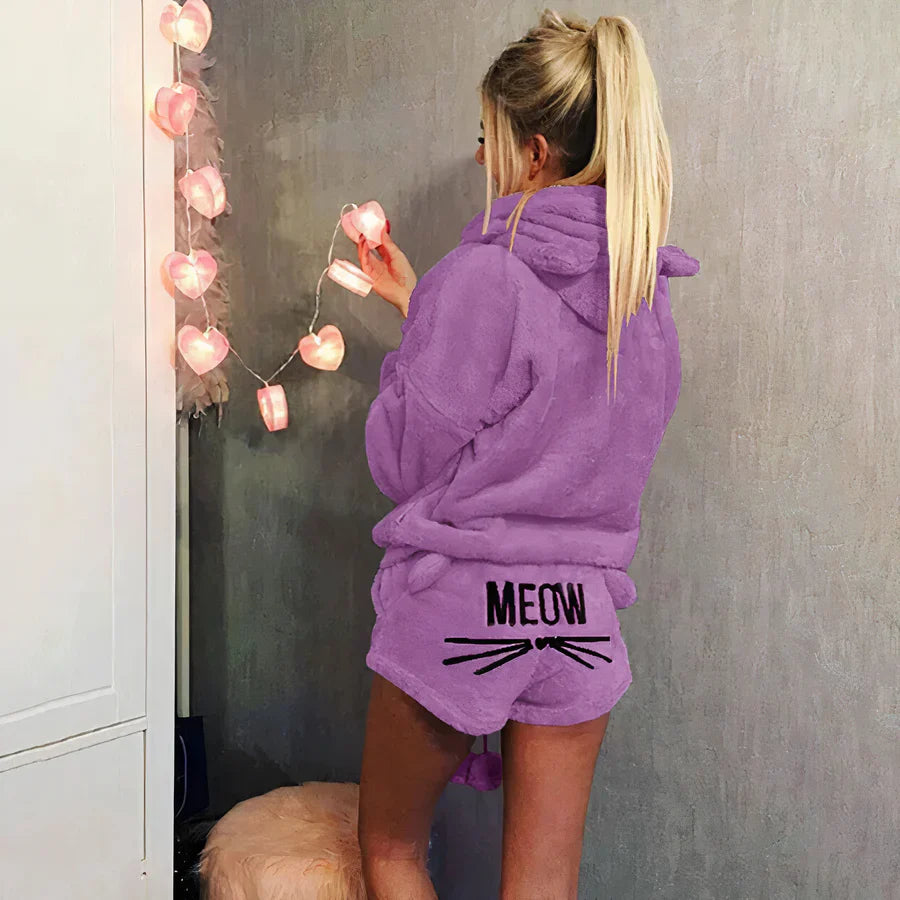 Marie - ensemble haut et short de pyjama pour femme
