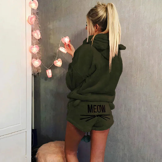 Marie - ensemble haut et short de pyjama pour femme