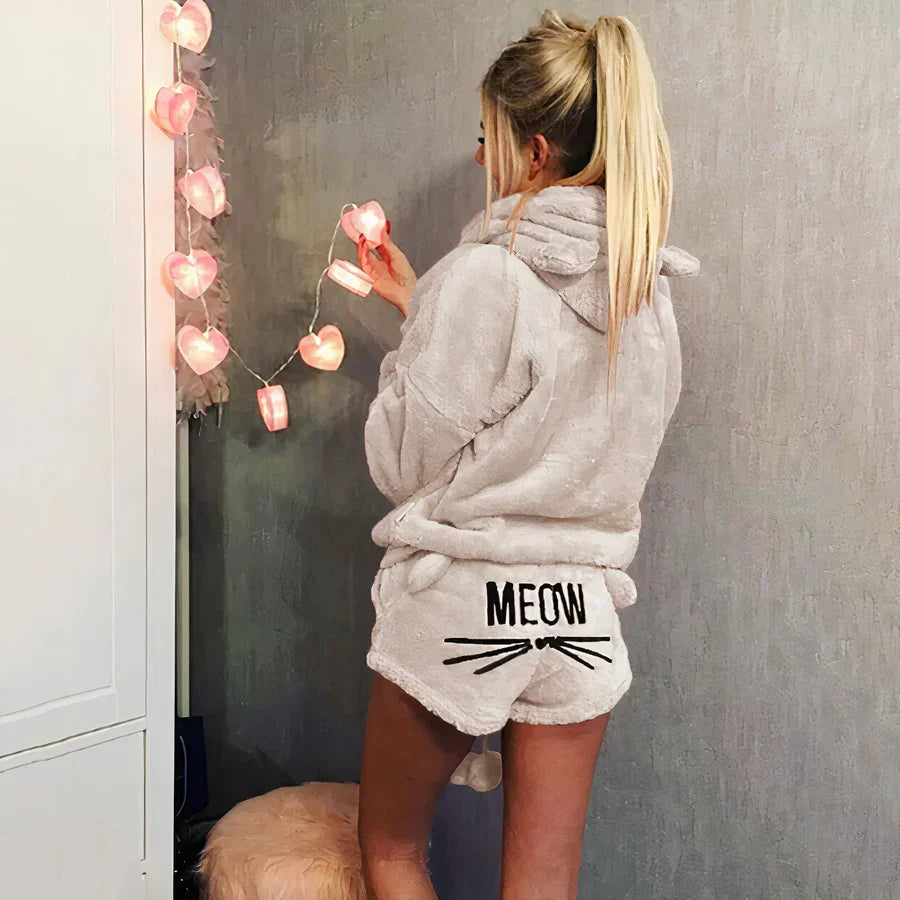 Marie - ensemble haut et short de pyjama pour femme
