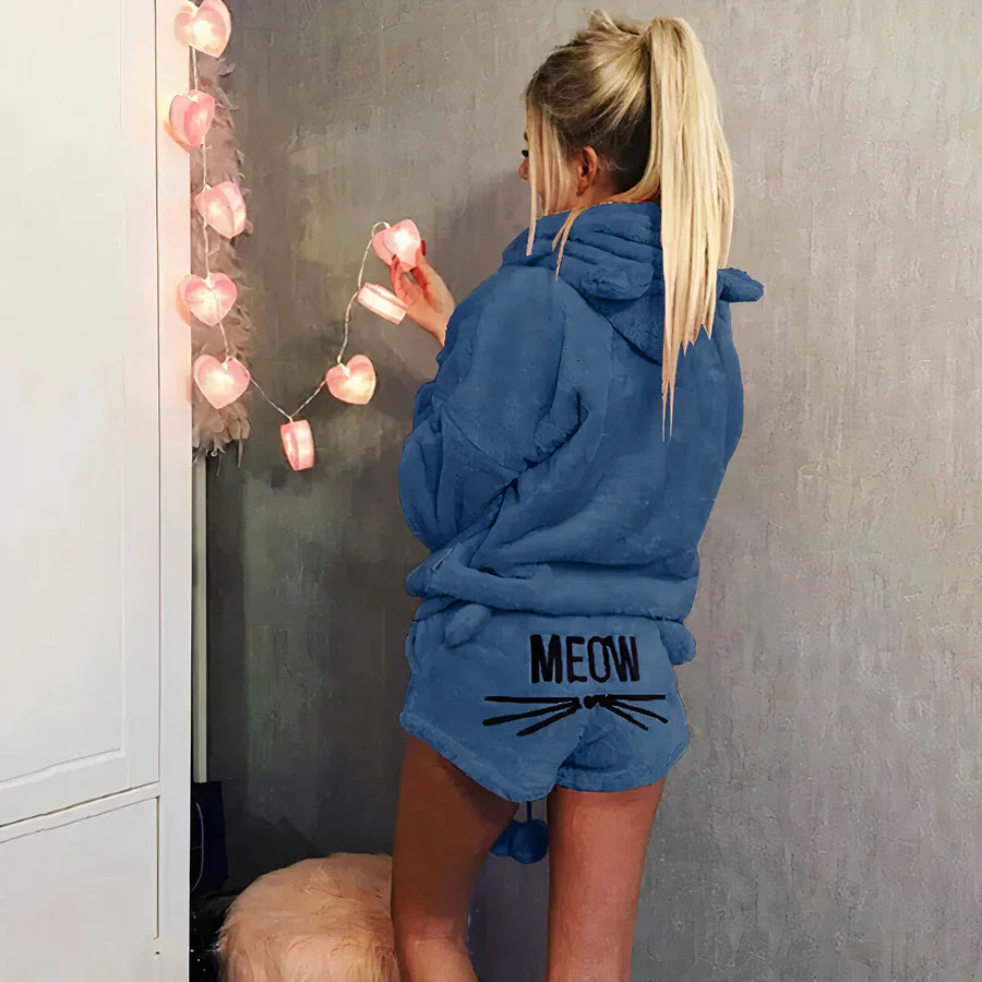 Marie - ensemble haut et short de pyjama pour femme