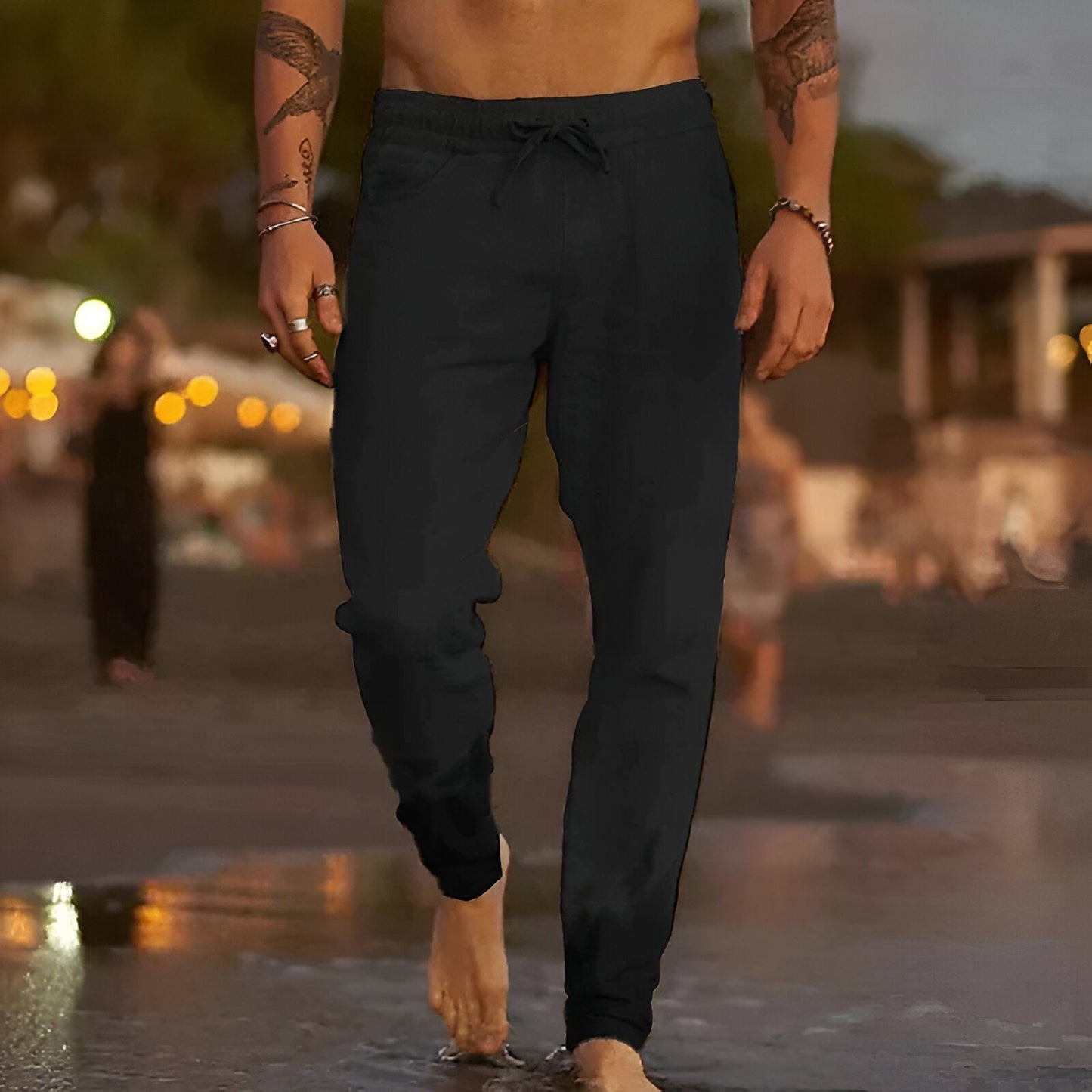 Pantalon en lin décontracté - Hadewig