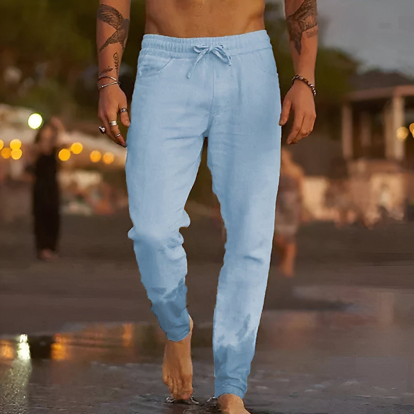 Pantalon en lin décontracté - Hadewig
