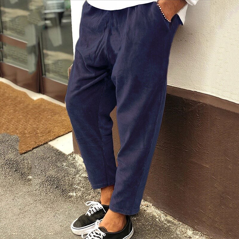 Bene - Pantalons en velours côtelé pour hommes