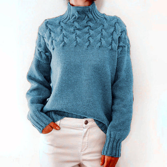 Réeva | pull élégant à col roulé