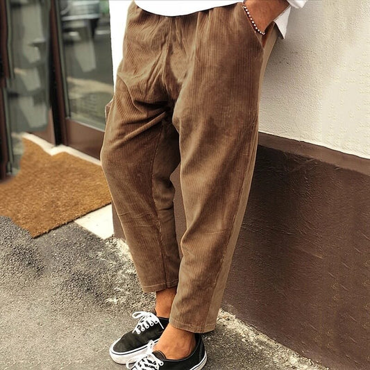Bene - Pantalons en velours côtelé pour hommes