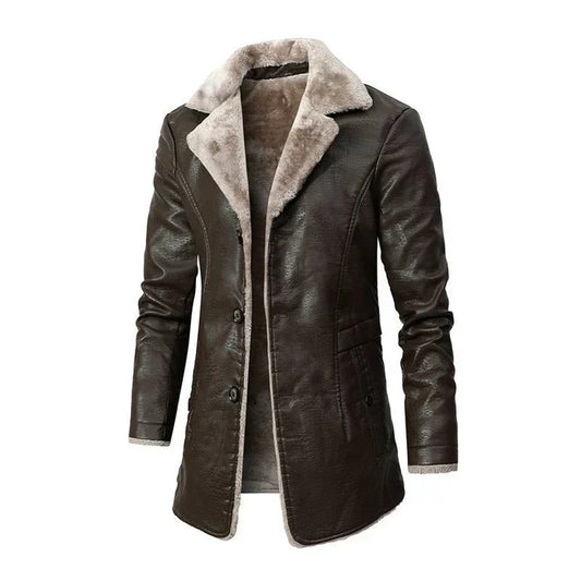 Plasa - manteau court pour homme en peau de mouton