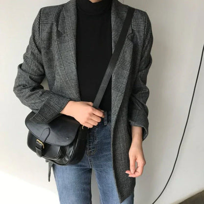 Flina - Blazer avec veste à carreaux